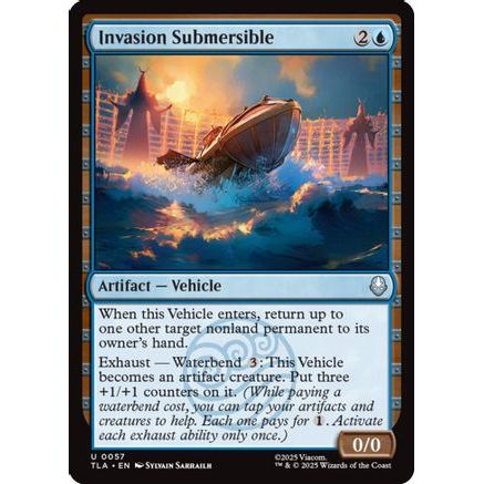 Invasion Submersible (TLA-057) - Avatar: The Last Airbender Foil