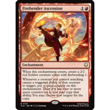 Firebender Ascension (TLA-137) - Avatar: The Last Airbender Foil