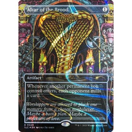 Altar of the Brood (Halo Foil) (SLC-028) - Secret Lair Countdown Kit Foil