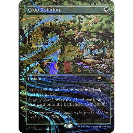 Crop Rotation (Halo Foil) (SLC-030) - Secret Lair Countdown Kit Foil
