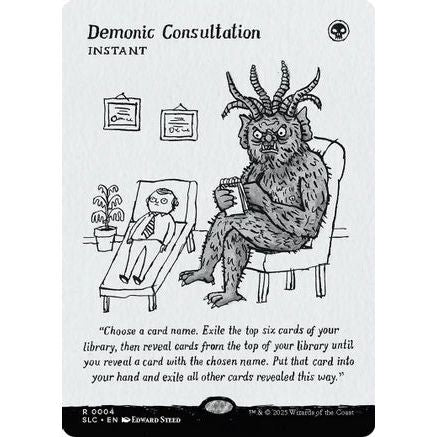 Demonic Consultation (SLC-004) - Secret Lair Countdown Kit Foil