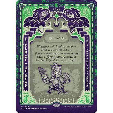 Field of the Dead (SLC-006) - Secret Lair Countdown Kit Foil