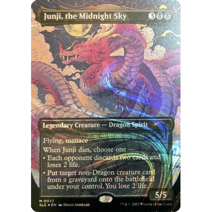 Junji, the Midnight Sky (Halo Foil) (SLC-037) - Secret Lair Countdown Kit Foil