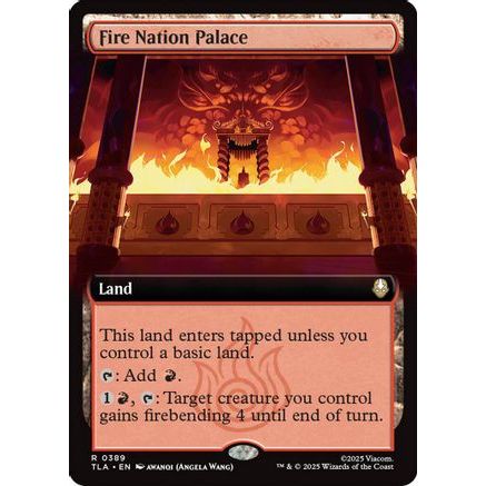 Fire Nation Palace (Extended Art) (TLA-389) - Avatar: The Last Airbender
