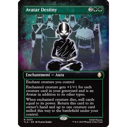 Avatar Destiny (Borderless) (TLA-333) - Avatar: The Last Airbender Foil