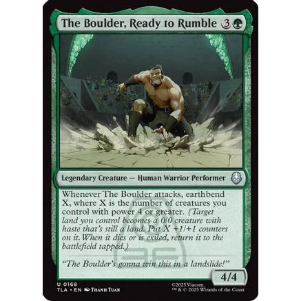 The Boulder, Ready to Rumble (TLA-168) - Avatar: The Last Airbender