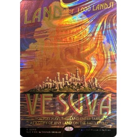 Vesuva (Halo Foil) (SLC-049) - Secret Lair Countdown Kit Foil