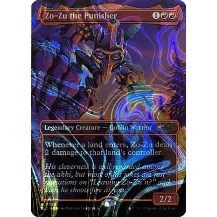 Zo-Zu the Punisher (Halo Foil) (SLC-053) - Secret Lair Countdown Kit Foil