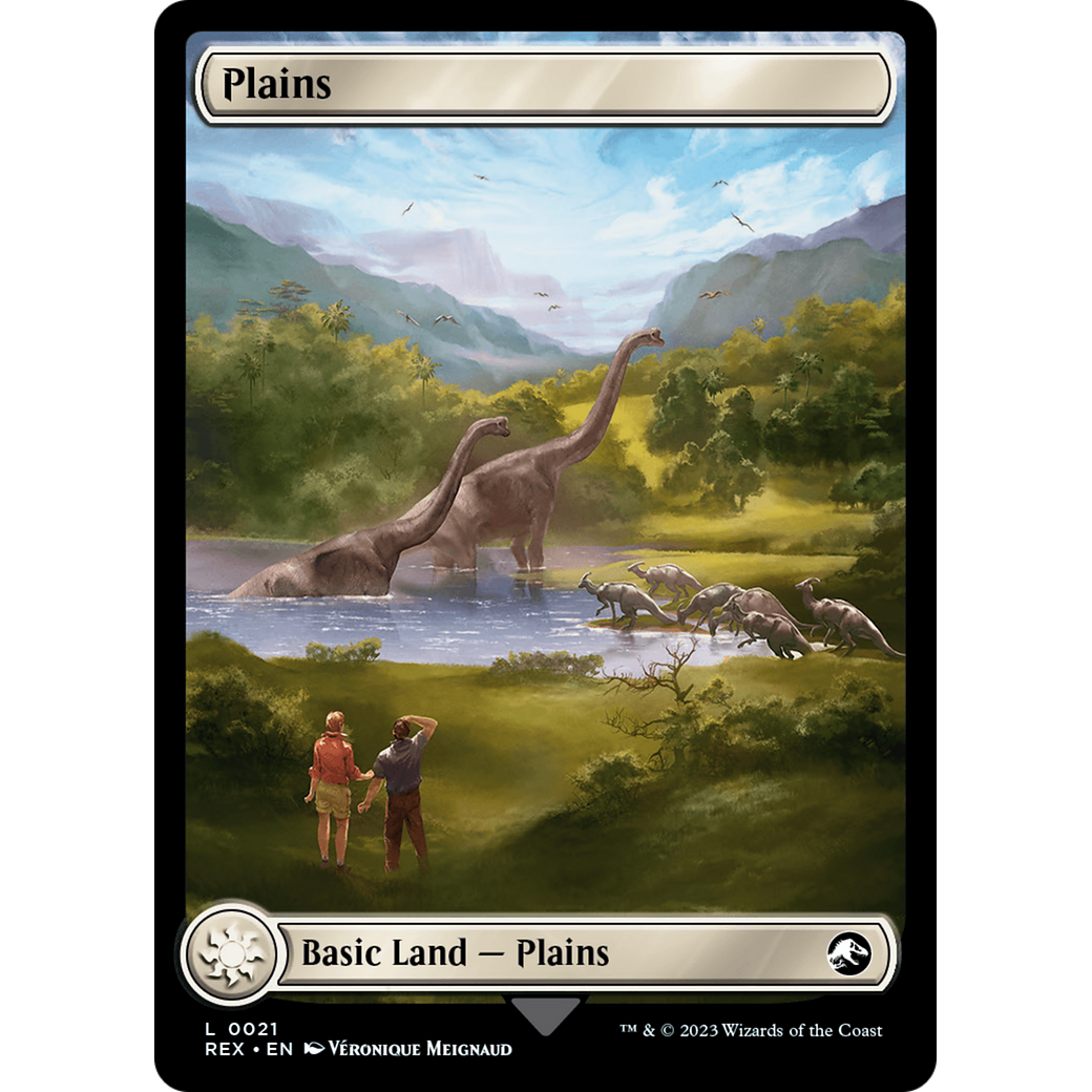 Plains (REX-021) - Jurassic World Collection Foil