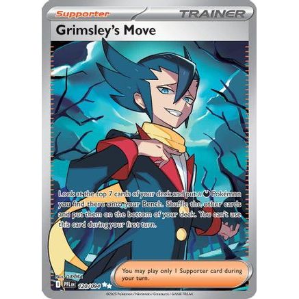 Grimsley's Move - 120/094 120 - ME02 Phantasmal Flames Holofoil