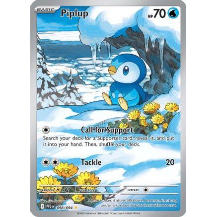 Piplup - 098/094 98 - ME02 Phantasmal Flames Holofoil