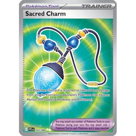 Sacred Charm - 122/094 122 - ME02 Phantasmal Flames Holofoil