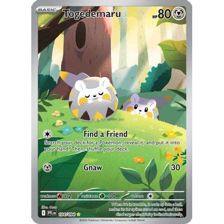 Togedemaru - 104/094 104 - ME02 Phantasmal Flames Holofoil