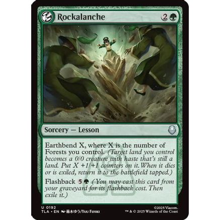 Rockalanche (TLA-192) - Avatar: The Last Airbender Foil