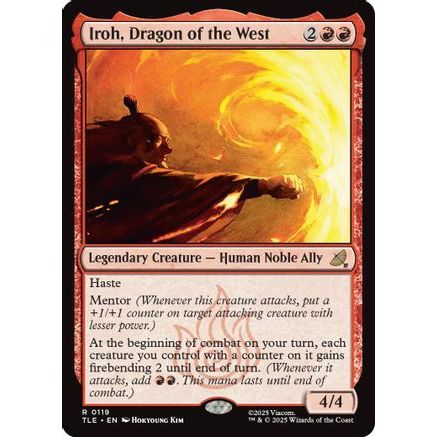 Iroh, Dragon of the West (TLE-119) - Avatar: The Last Airbender: Eternal-Legal