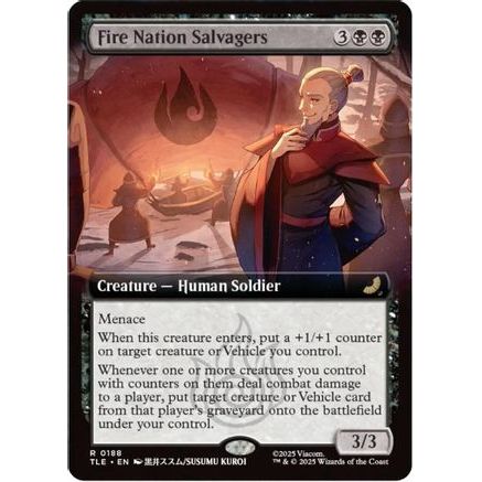 Fire Nation Salvagers (Extended Art) (TLE-188) - Avatar: The Last Airbender: Eternal-Legal