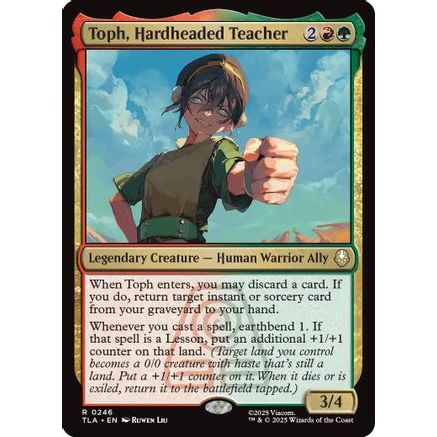 Toph, Hardheaded Teacher (TLA-246) - Avatar: The Last Airbender