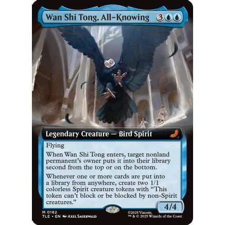 Wan Shi Tong, All-Knowing (Extended Art) (TLE-182) - Avatar: The Last Airbender: Eternal-Legal Foil
