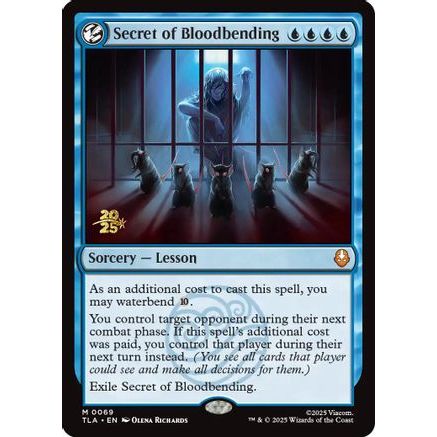 Secret of Bloodbending (PRE-069) - Prerelease Cards Foil