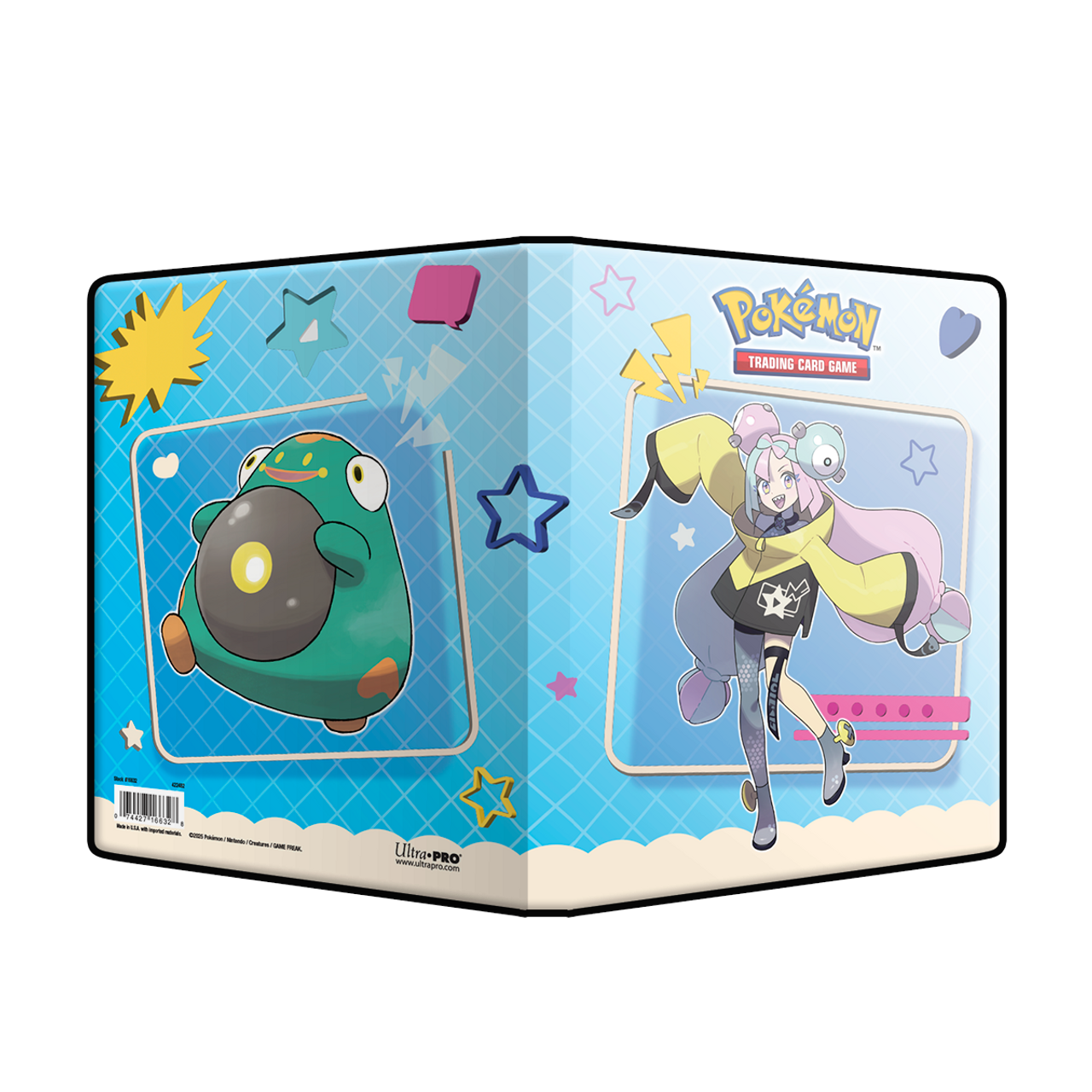 Iono and Bellibolt 4-Pocket Portfolio for Pokémon