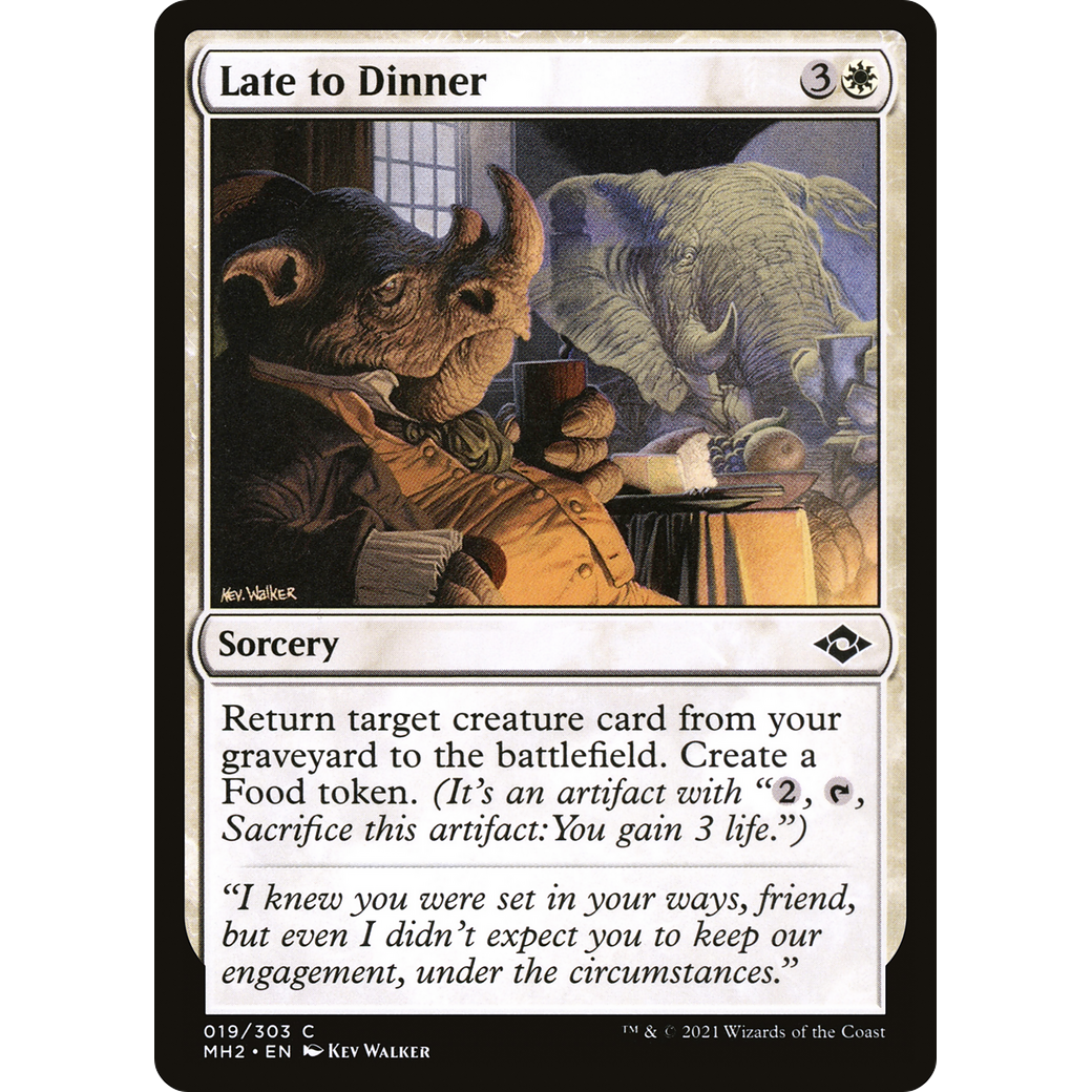 Late to Dinner (MH2-019) - Modern Horizons 2