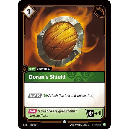 Doran's Shield (033/221) - Spiritforged Foil