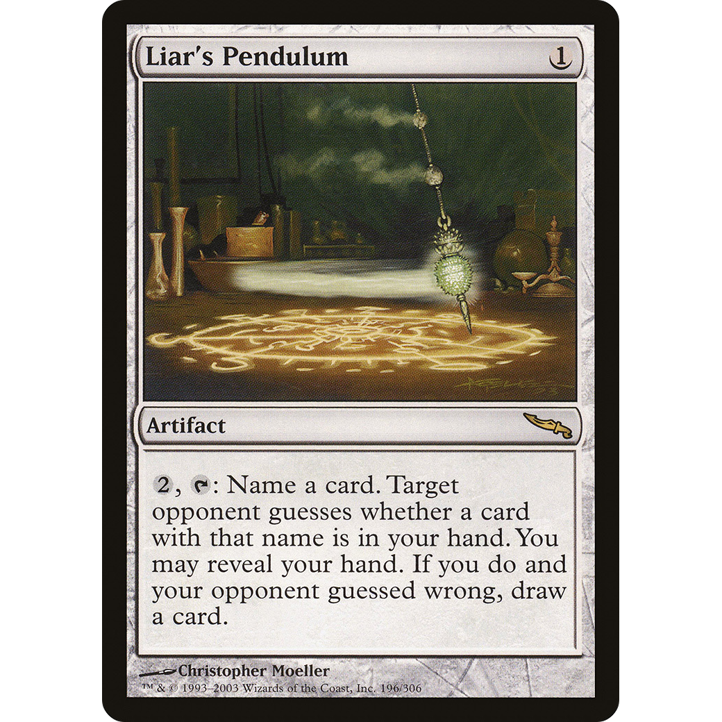 Liar's Pendulum (MRD-196) - Mirrodin