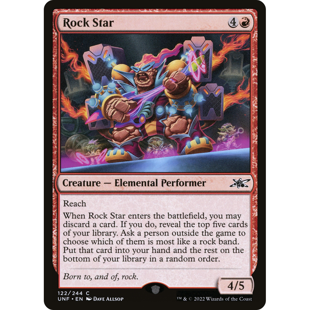 Rock Star (UNF-122) - Unfinity