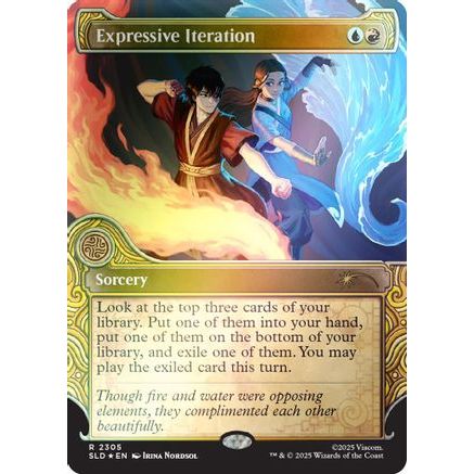 Expressive Iteration (Rainbow Foil) (SLD-2305) - Secret Lair Drop Series Foil