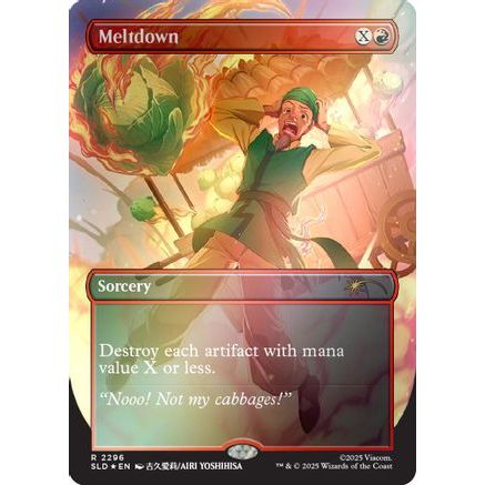 Meltdown (Rainbow Foil) (SLD-2296) - Secret Lair Drop Series Foil