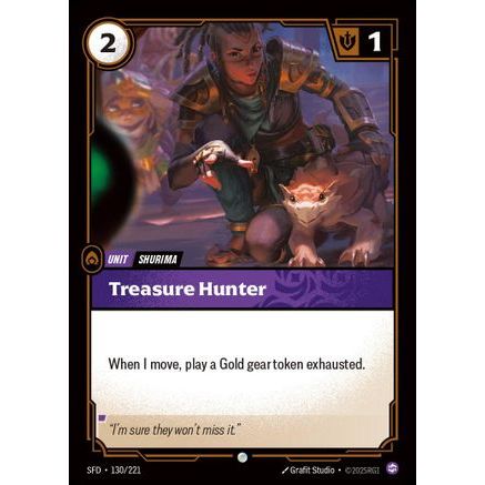 Treasure Hunter (130/221) - Spiritforged Foil