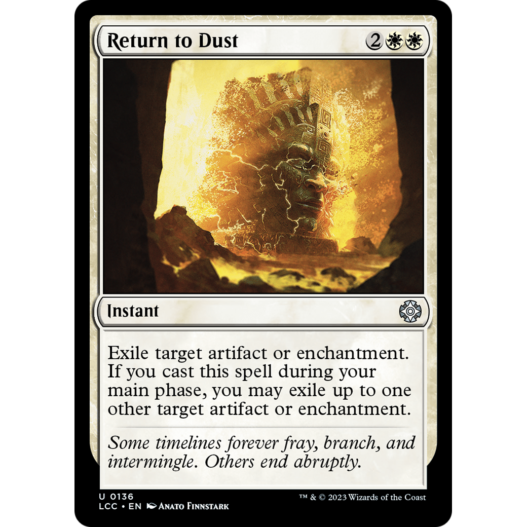Return to Dust (LCC-136) - The Lost Caverns of Ixalan Commander