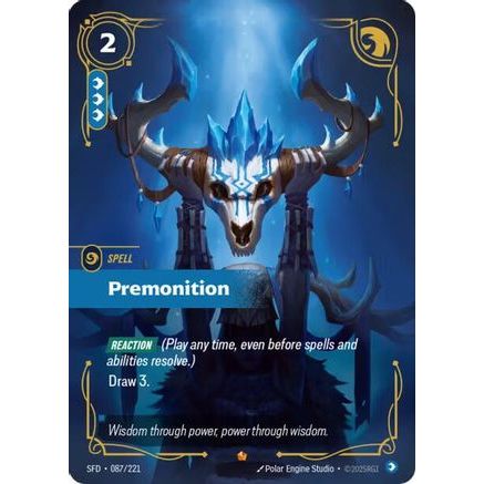 Premonition (087/221) - Spiritforged Foil