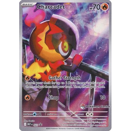 Charcadet - 022 (Pokemon Center Exclusive) 22 - ME Mega Evolution Promo Holofoil