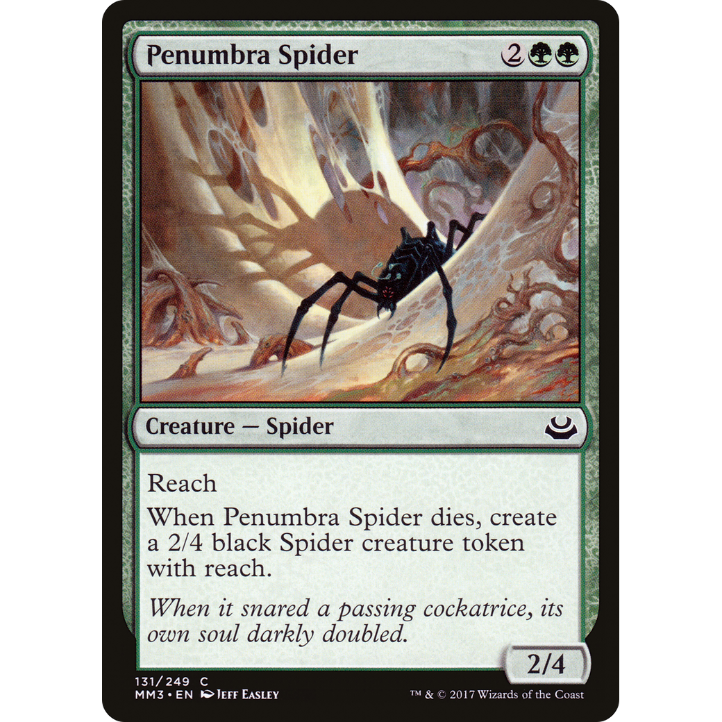 Penumbra Spider (MM3-131) - Modern Masters 2017