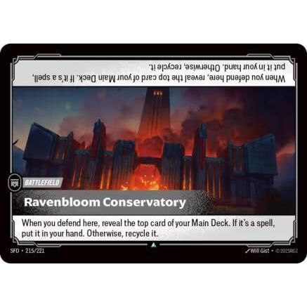 Ravenbloom Conservatory (215/221) - Spiritforged Foil