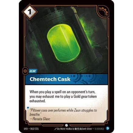 Chemtech Cask (063/221) - Spiritforged Foil