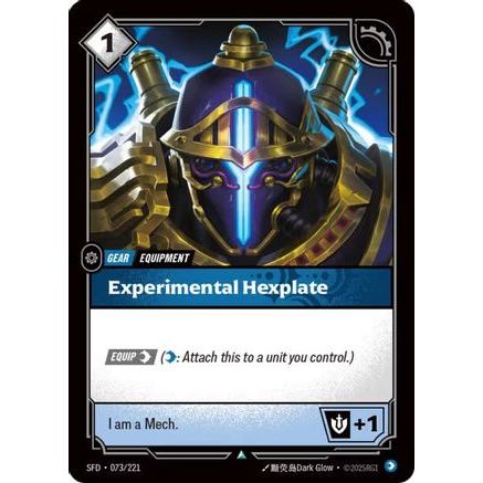 Experimental Hexplate (073/221) - Spiritforged Foil