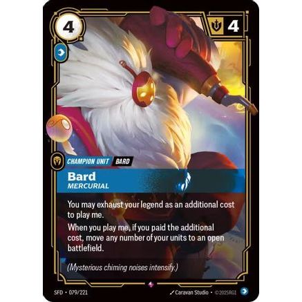 Bard - Mercurial (079/221) - Spiritforged Foil