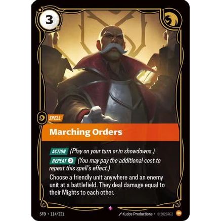 Marching Orders (114/221) - Spiritforged Foil