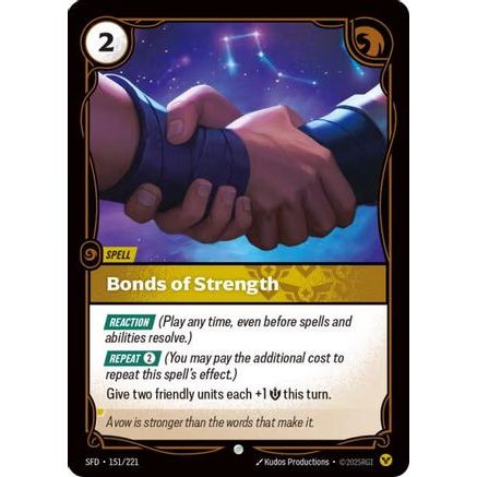 Bonds of Strength (151/221) - Spiritforged