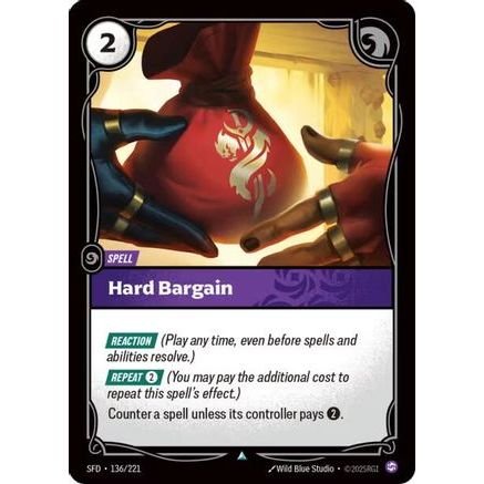Hard Bargain (136/221) - Spiritforged Foil