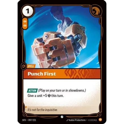 Punch First (097/221) - Spiritforged