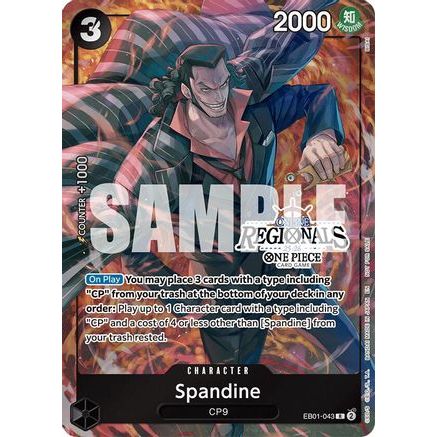 Spandine (Online Regional Participation Pack 2025 Vol.1) (EB01-043) - One Piece Promotion Cards Foil