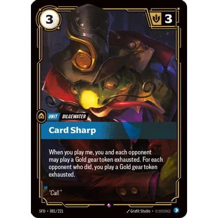 Card Sharp (081/221) - Spiritforged Foil