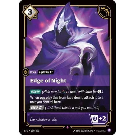 Edge of Night (139/221) - Spiritforged Foil