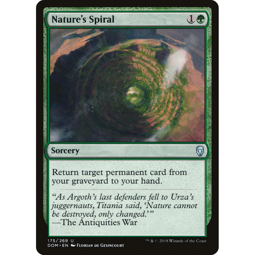Nature's Spiral (DOM-175) - Dominaria Foil