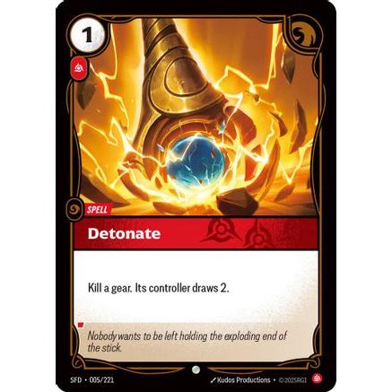 Detonate (005/221) - Spiritforged Foil