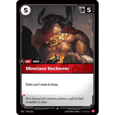 Minotaur Reckoner (014/221) - Spiritforged