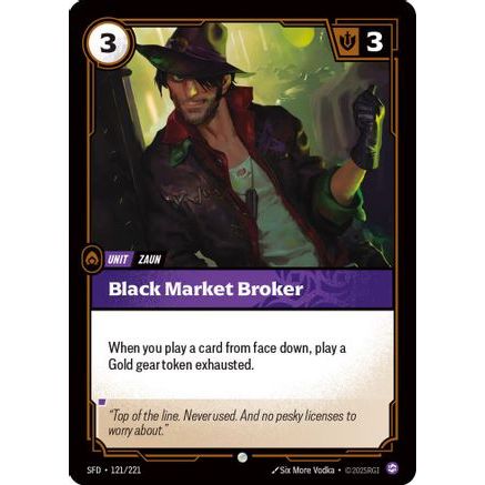 Black Market Broker (121/221) - Spiritforged